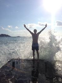 Am Strand von Arillas